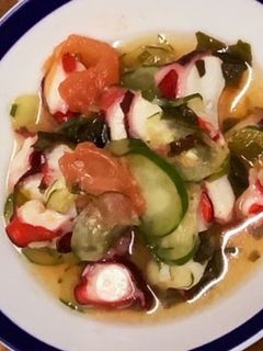 たこときゅうりの酢の物-レシピのメイン写真