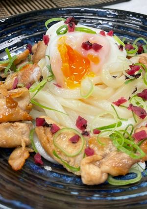 さっぱりシャキシャキ！冷やし肉うどん-レシピのメイン写真