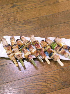 簡単!夏ビールに♪絶品串焼き豚ねぎま-レシピのメイン写真
