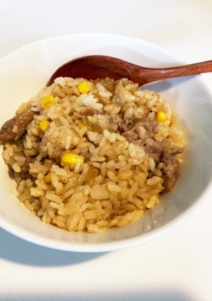 ホットクックで甘辛炒めご飯♪夏休みにも-レシピのメイン写真