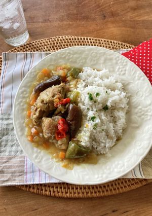 ナス・ピーマン・ミニトマト・夏野菜カレー-レシピのメイン写真