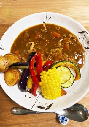 夏野菜カレー！-レシピのメイン写真