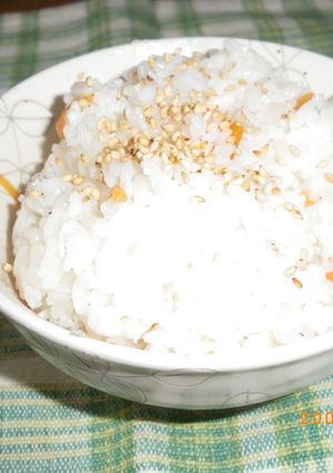 じゃことにんじんの炊き込みご飯-レシピのメイン写真