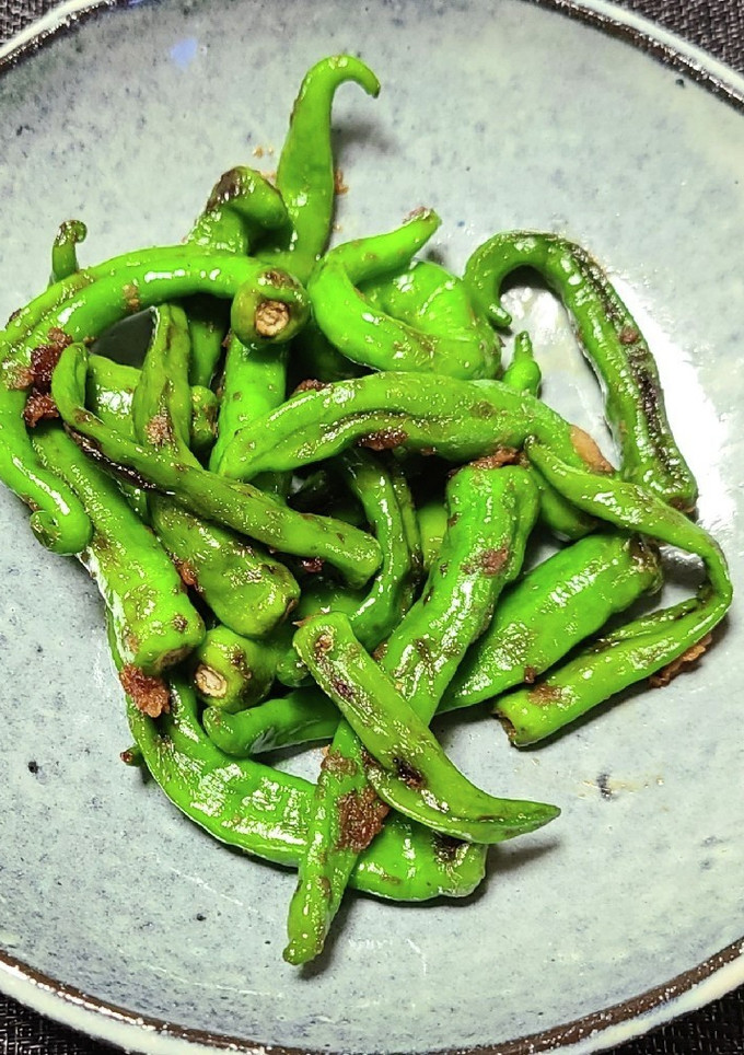 甘長とうがらしの生姜醤油炒め-レシピのメイン写真
