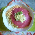醤油うどん風冷やしうどん67ビアソわマヨ
