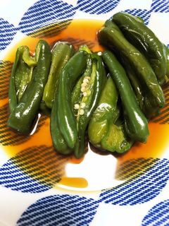 美味しいピーマンの煮浸し-レシピのメイン写真