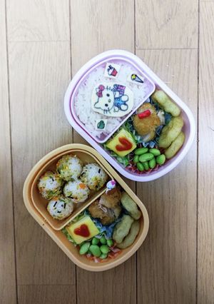 お弁当 双子 記録用⑷-レシピのメイン写真