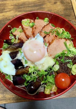 食べたいの全部入れちゃえ!冷やし蕎麦-レシピのメイン写真