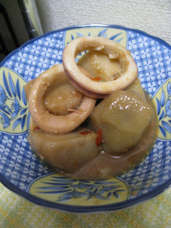 里芋とイカの中華風ピリカラ味噌煮-レシピのメイン写真