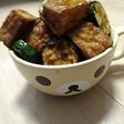厚揚げとズッキーニの和風揚げ焼き
