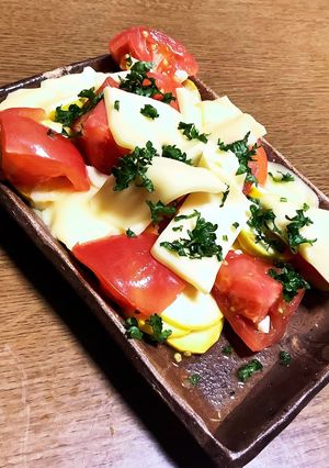 レンジで簡単！ズッキーニにとろんとチーズ-レシピのメイン写真