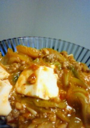 キャベツ☆麻婆豆腐-レシピのメイン写真
