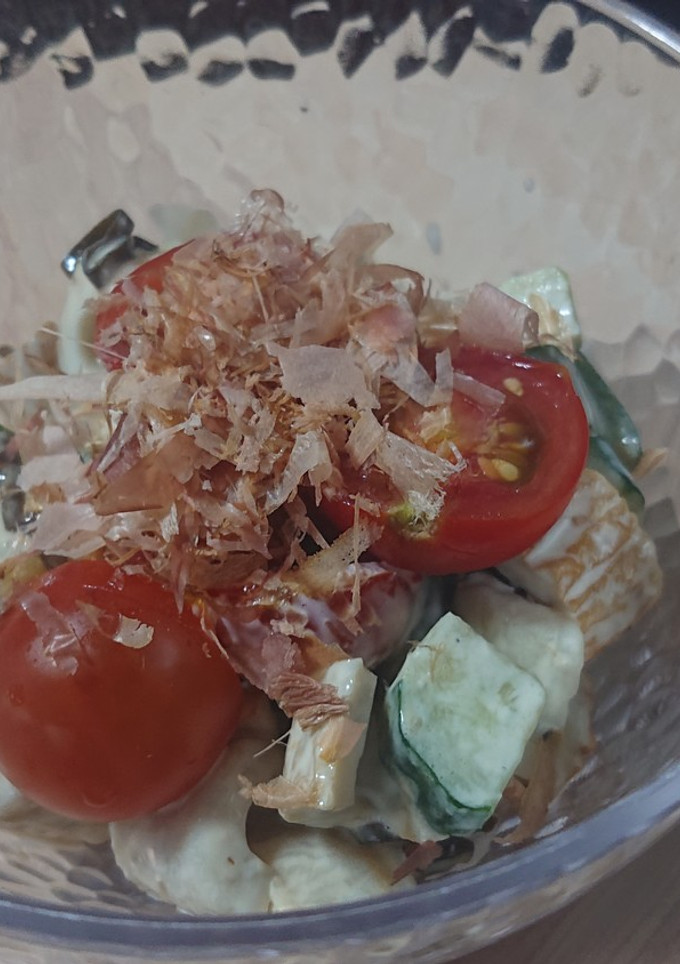 簡単夏野菜とちくわのマヨあえ-レシピのメイン写真