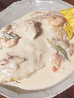 お店の味☆明太海鮮クリームオムライス-レシピのメイン写真