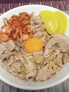 超簡単!夏バテ防止!伝説のすた丼屋風!-レシピのメイン写真