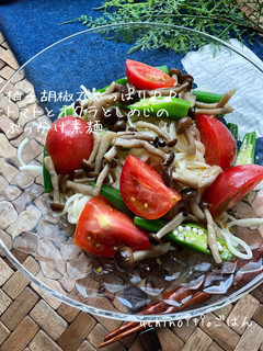 柚子胡椒でさっぱり♪♪ぶっかけ素麺-レシピのメイン写真