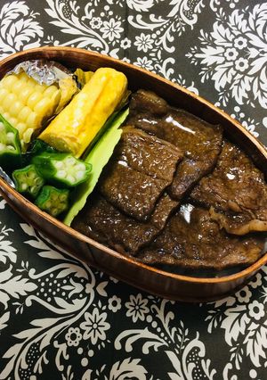 焼肉屋さん弁当♡-レシピのメイン写真