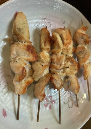 ヘルシー焼き鳥-レシピのメイン写真