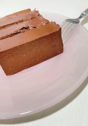簡単!濃厚!ヘルシーチョコプリン-レシピのメイン写真