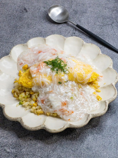 かにかまあんかけオムレツチャーハン-レシピのメイン写真