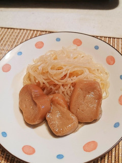 超節約!しらたきとお麩の煮物〜♪♪♪-レシピのメイン写真