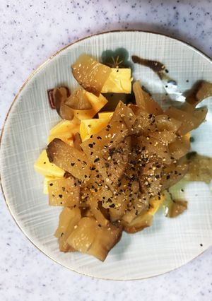 いぶりがっこクリチー☆-レシピのメイン写真