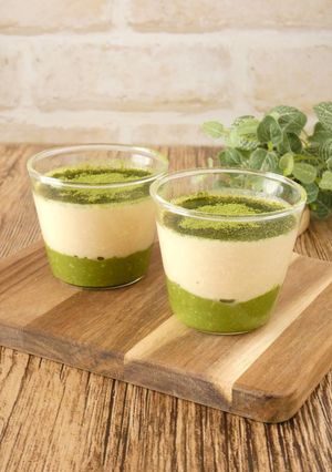 豆腐とオートミールの抹茶ティラミス風-レシピのメイン写真