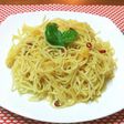 グルテンフリーのペペロンチーノ米粉パスタ