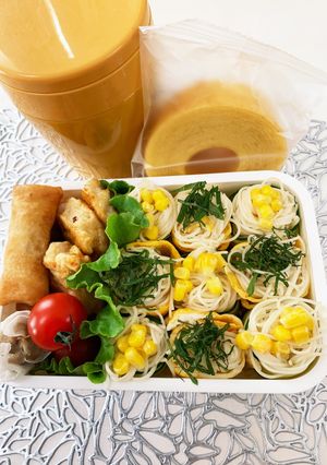 小5息子の塾弁2022.07.03-レシピのメイン写真