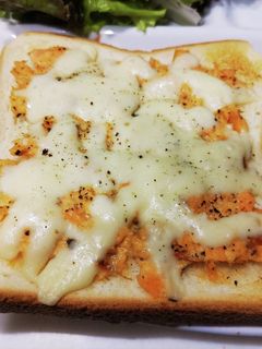 鮭チーズトースト-レシピのメイン写真