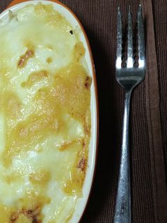 ハンバーグともやしのグラタン-レシピのメイン写真