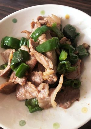 豚肉とピーマンの炒め物-レシピのメイン写真