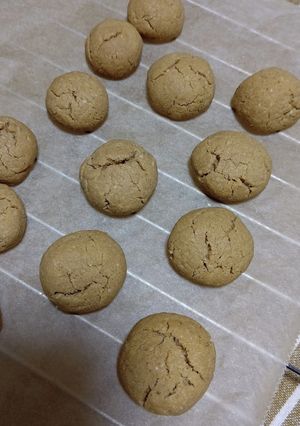 きな粉とゴマのボールクッキー-レシピのメイン写真