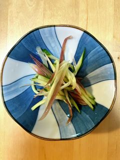 秒で完成!きゅうりとみょうがの甘酢和え☆-レシピのメイン写真
