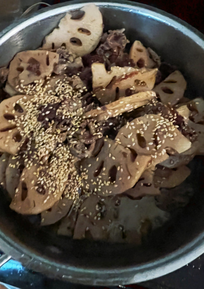 蓮根とバター炒め物-レシピのメイン写真