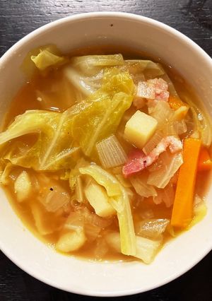 優しい味★基本の野菜とベーコンのスープ-レシピのメイン写真