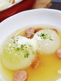 小玉ねぎのまるごとスープ-レシピのメイン写真
