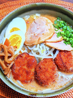 味噌カツラーメン-レシピのメイン写真