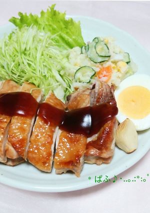 チキンステーキ☆醤油甘ダレ お弁当にも-レシピのメイン写真
