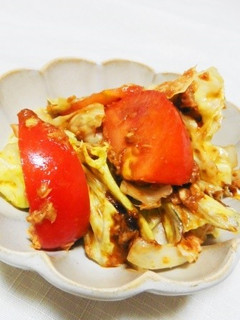 レタスとトマトとツナの味噌リタンサラダ-レシピのメイン写真