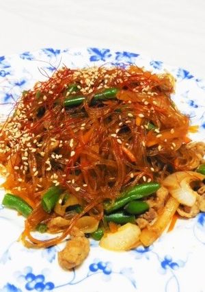 時短!簡単!美味!味噌チャプチェ！-レシピのメイン写真