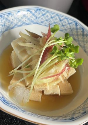 さっぱり高野豆腐　薬味たっぷり派-レシピのメイン写真