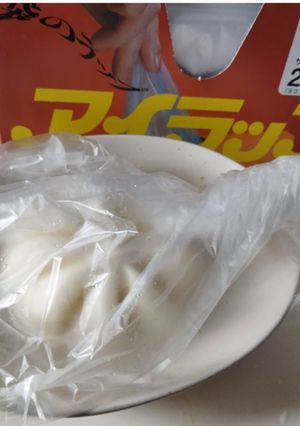 アイラップで肉まんをムラなく温める-レシピのメイン写真
