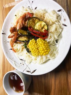 揚げナス素麺!-レシピのメイン写真