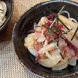 ふのりと玉ねぎのポン酢和え