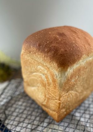 HB使用 もっちりミルク山型食パン-レシピのメイン写真