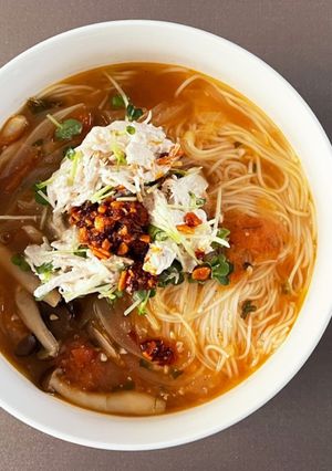 エスニックそうめん-レシピのメイン写真