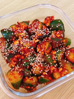 簡単!ピリ辛韓国きゅうり-レシピのメイン写真