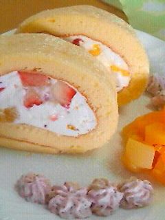 自慢できるしっとりロールケーキ生地-レシピのメイン写真