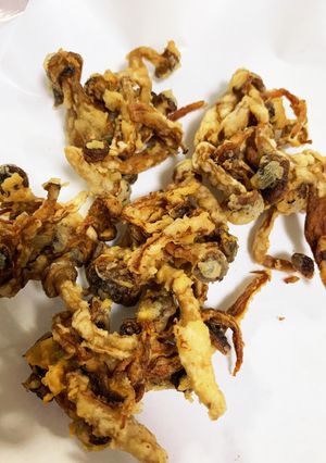 パパさんの創作料理　しめじの唐揚げ-レシピのメイン写真